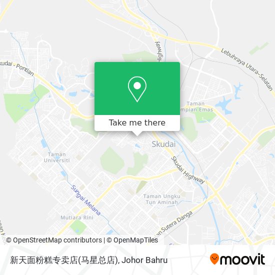 新天面粉糕专卖店(马星总店) map