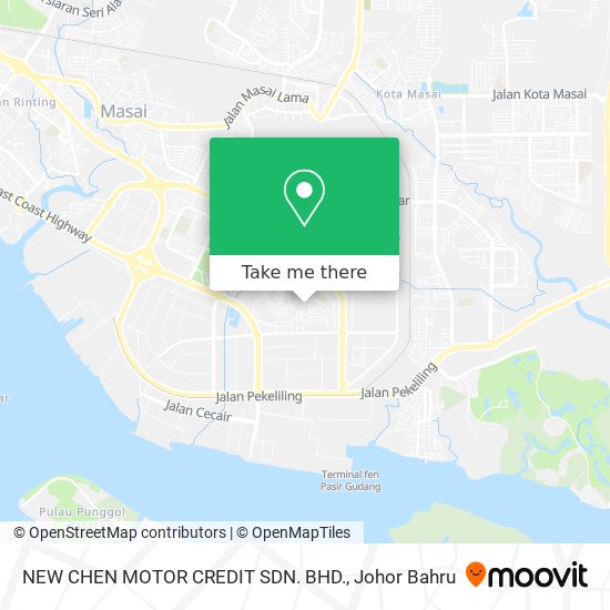 NEW CHEN MOTOR CREDIT SDN. BHD. map