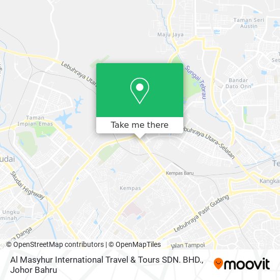 Al Masyhur International Travel & Tours SDN.  BHD. map