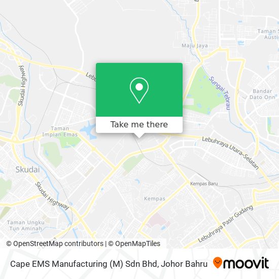 Cape EMS Manufacturing (M) Sdn Bhd map