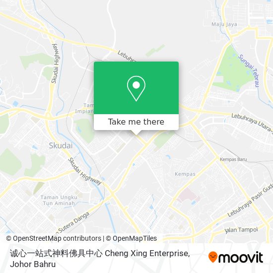 诚心一站式神料佛具中心 Cheng Xing Enterprise map