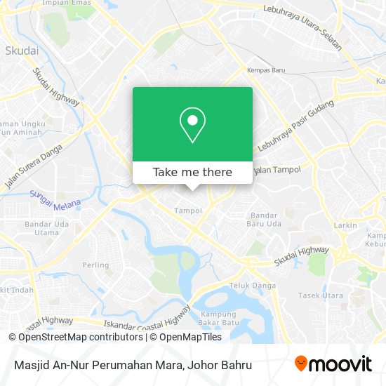 Masjid An-Nur Perumahan Mara map