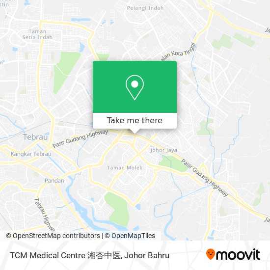 TCM Medical Centre 湘杏中医 map