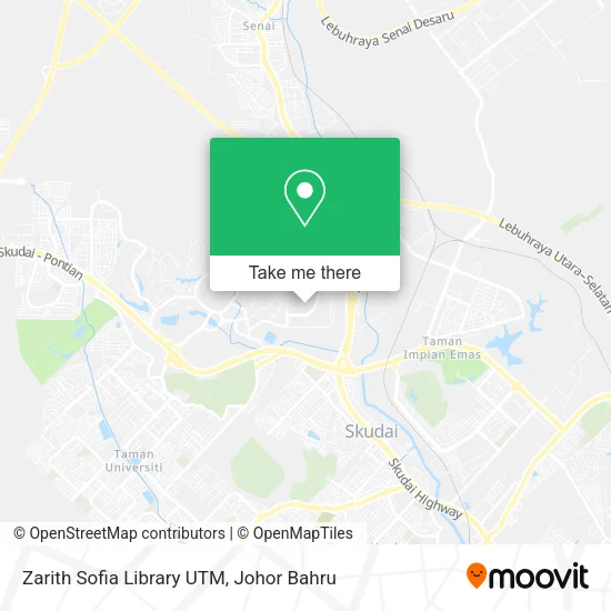 Zarith Sofia Library UTM map