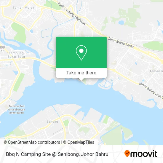 Bbq N Camping Site @ Senibong map