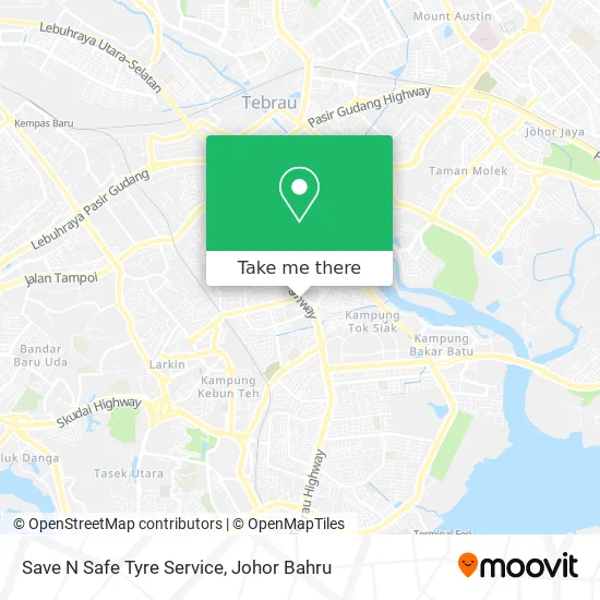 Save N Safe Tyre Service map