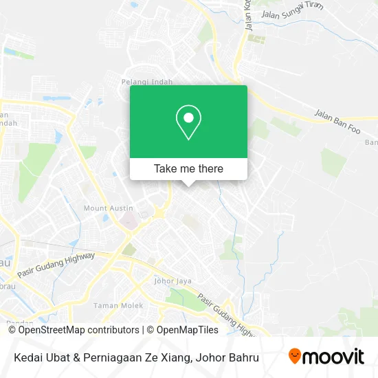 Kedai Ubat & Perniagaan Ze Xiang map