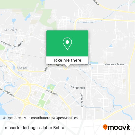 masai kedai bagus map