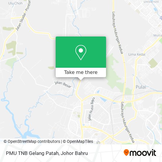 PMU TNB Gelang Patah map