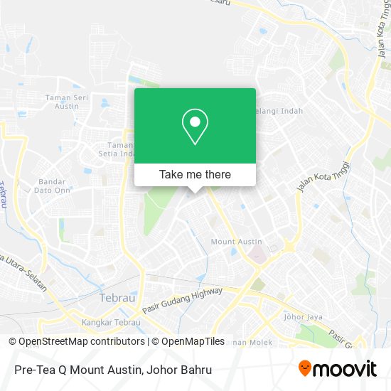 Pre-Tea Q Mount Austin map