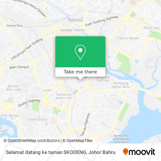 Selamat datang ke taman SKODENG map