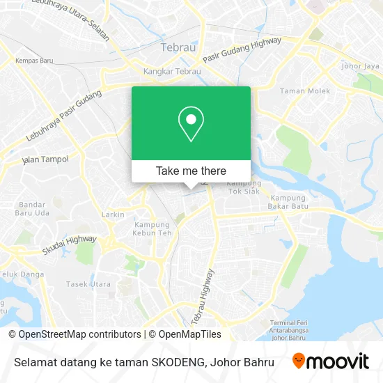 Selamat datang ke taman SKODENG map