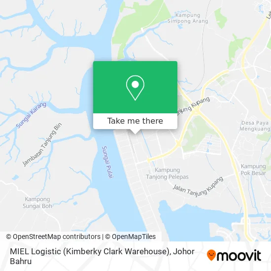 MIEL Logistic (Kimberky Clark Warehouse) map