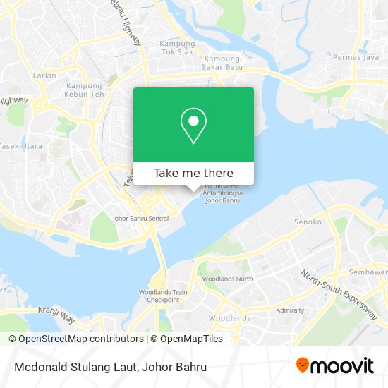 Mcdonald Stulang Laut map