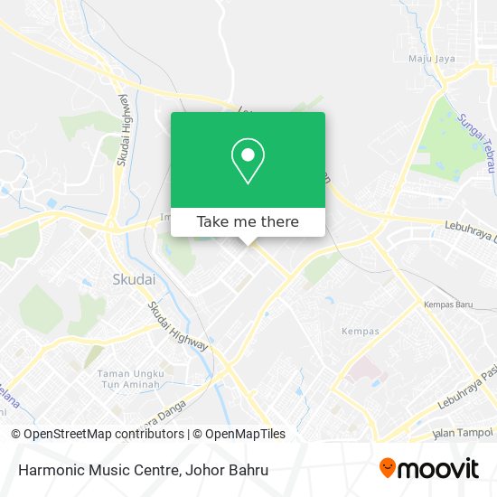 Harmonic Music Centre map