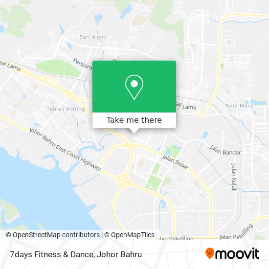 7days Fitness & Dance map
