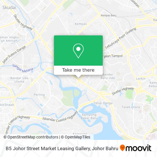 B5 Johor Street Market Leasing Gallery map