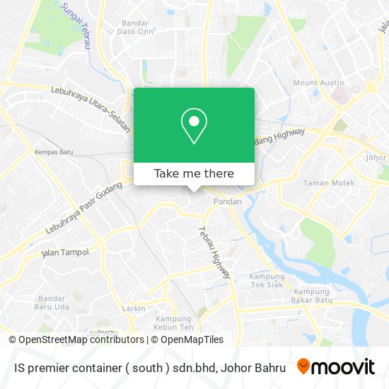 IS premier container ( south ) sdn.bhd map