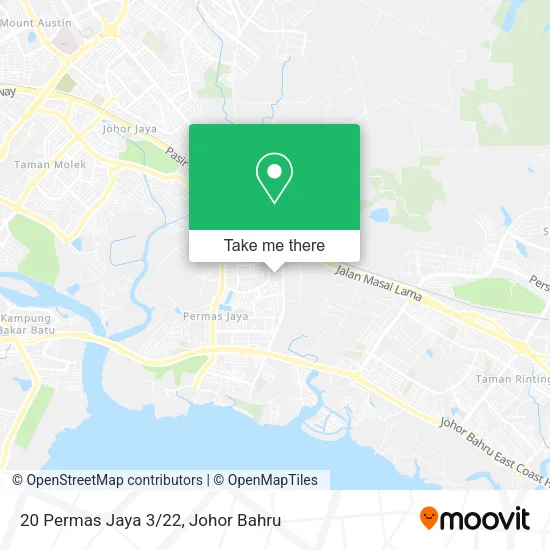 20 Permas Jaya 3/22 map