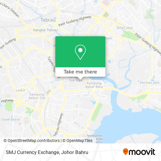 SMJ Currency Exchange map