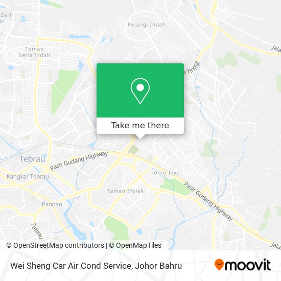 Wei Sheng Car Air Cond Service map