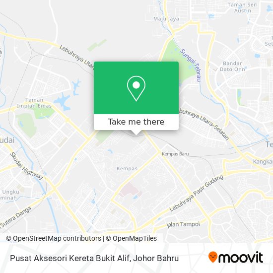 Pusat Aksesori Kereta Bukit Alif map
