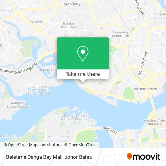 Beletime Danga Bay Mall map