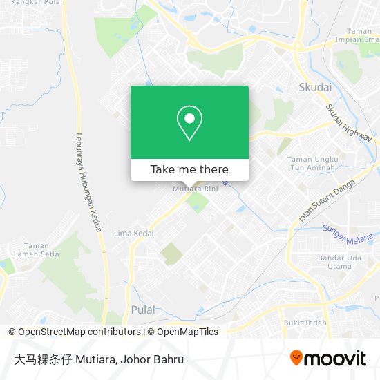 大马粿条仔 Mutiara map