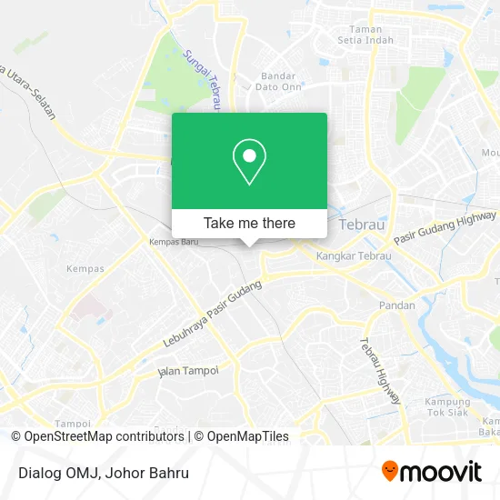 Dialog OMJ map