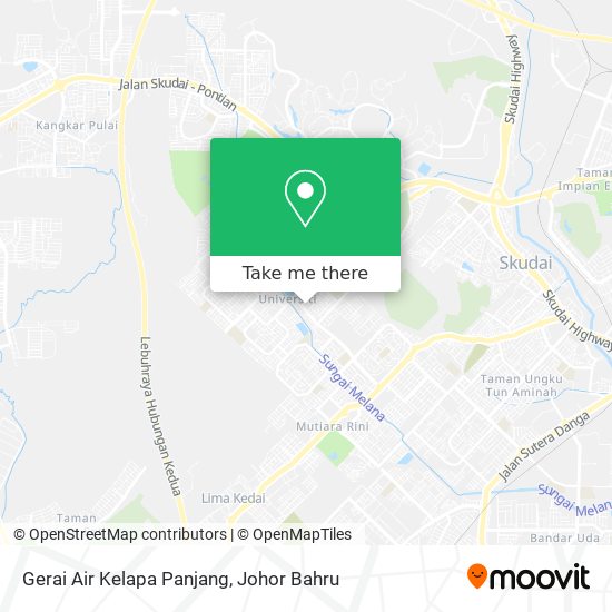 Gerai Air Kelapa Panjang map