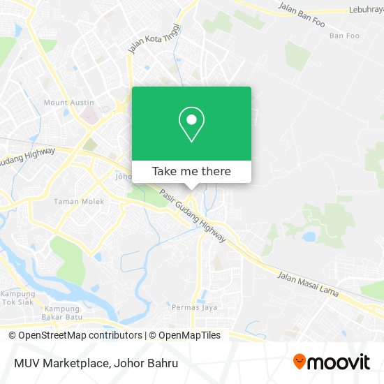 MUV Marketplace map