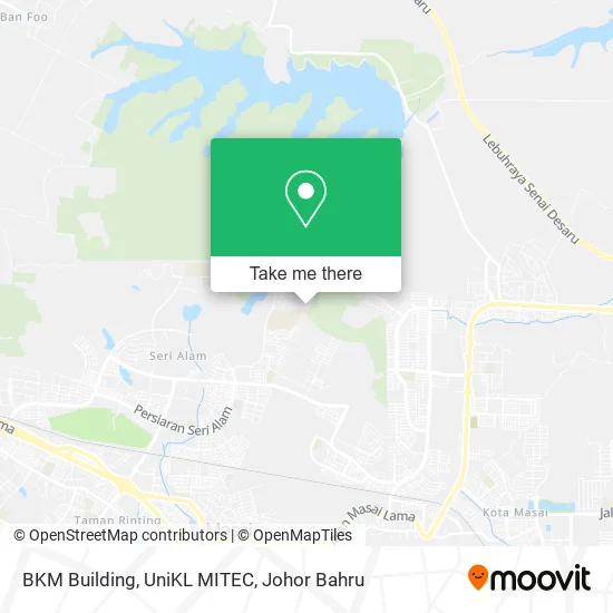 BKM Building, UniKL MITEC map