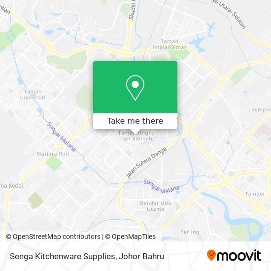 Senga Kitchenware Supplies map
