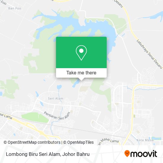 Lombong Biru Seri Alam map
