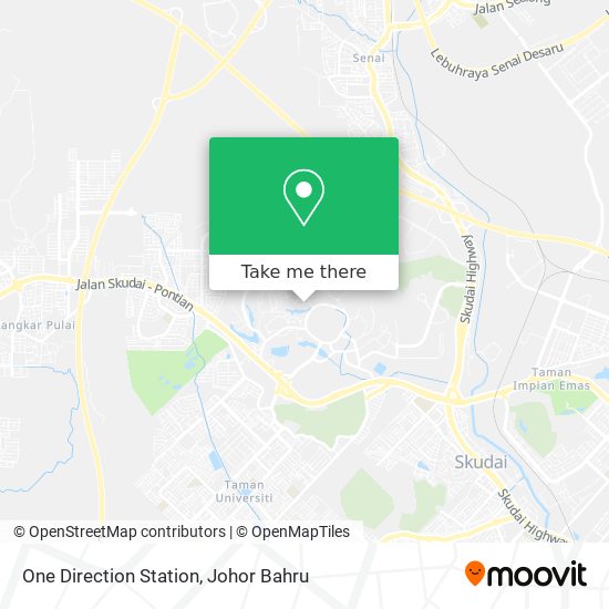 One Direction Station map