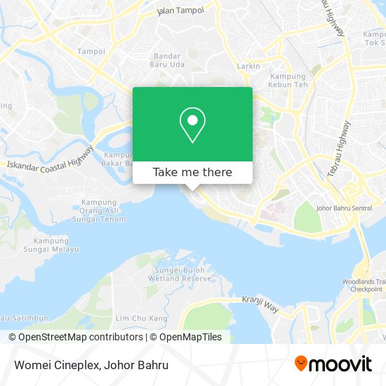 Womei Cineplex map