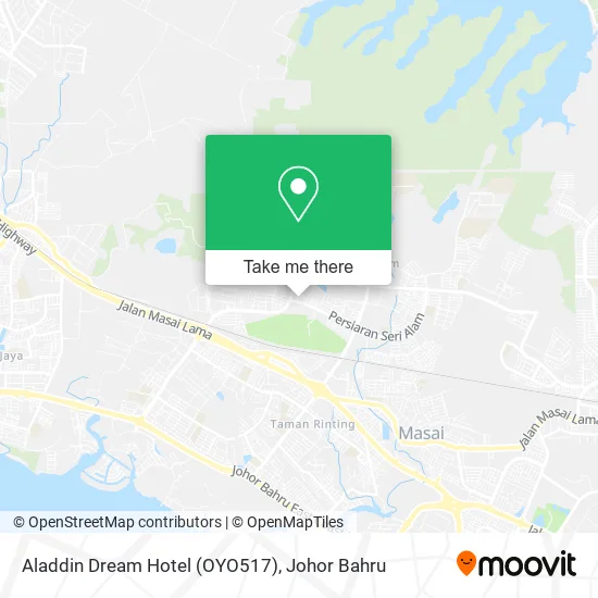 Aladdin Dream Hotel (OYO517) map
