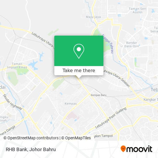 RHB Bank map