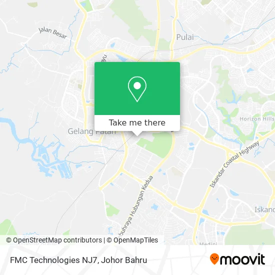 FMC Technologies NJ7 map