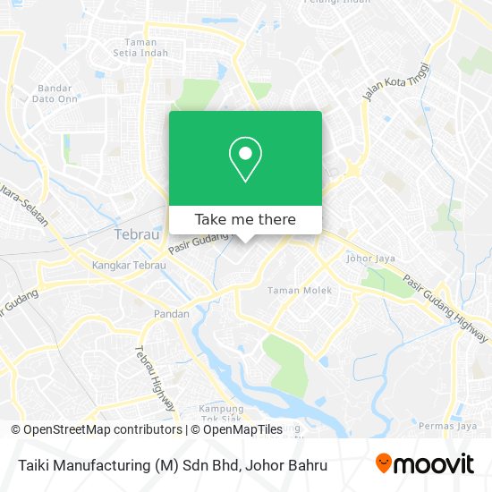 Taiki Manufacturing (M) Sdn Bhd map