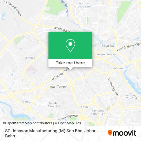 SC Johnson Manufacturing (M) Sdn Bhd map