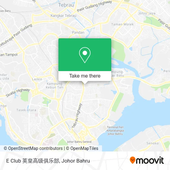 E Club 英皇高级俱乐部 map