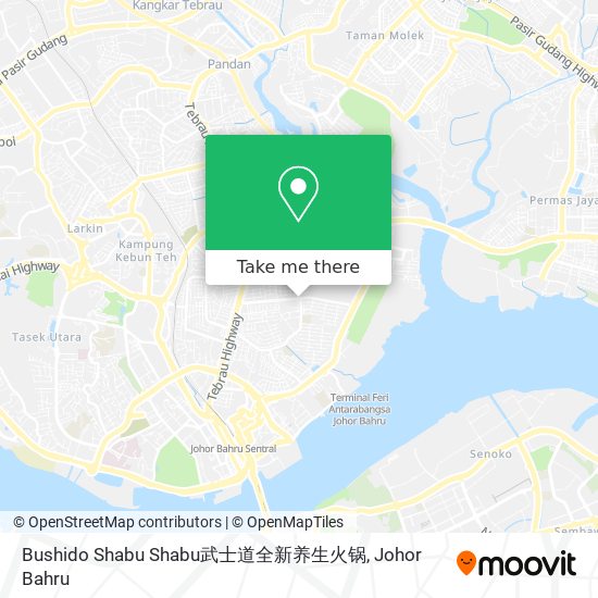 Bushido Shabu Shabu武士道全新养生火锅 map