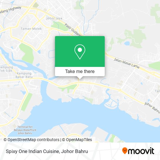 Spixy One Indian Cuisine map