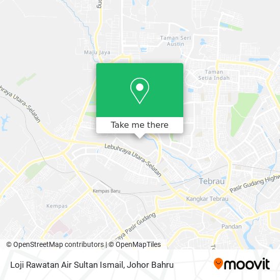 Loji Rawatan Air Sultan Ismail map