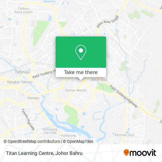 Titan Learning Centre map
