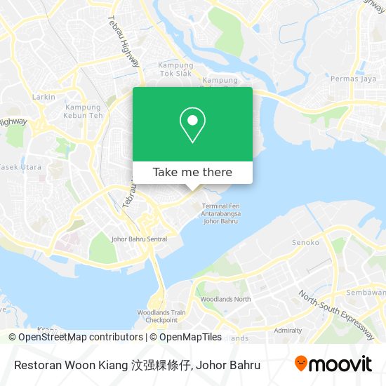 Restoran Woon Kiang 汶强粿條仔 map