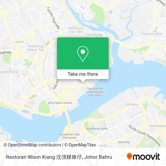 Restoran Woon Kiang 汶强粿條仔 map