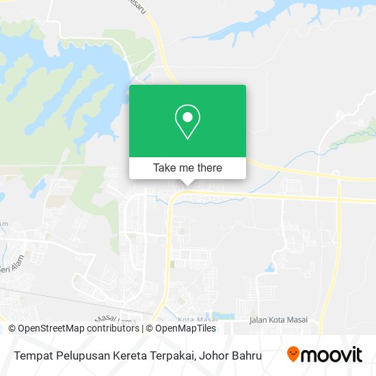 Tempat Pelupusan Kereta Terpakai map