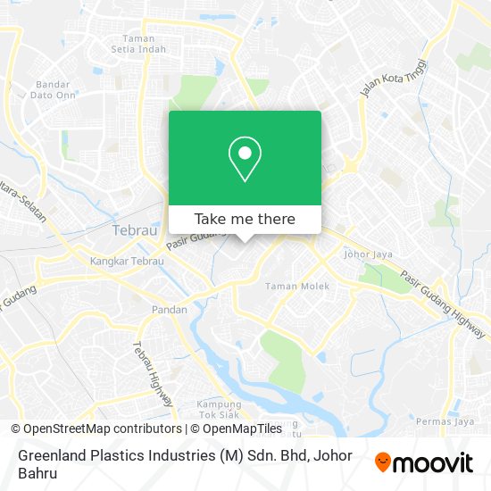 Greenland Plastics Industries (M) Sdn. Bhd map